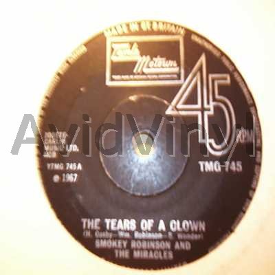 SMOKEY ROBINSON AND THE MIRACLES THE TEARS OF A CLOWN / WHO'S GONNA TAKE THE BLAME