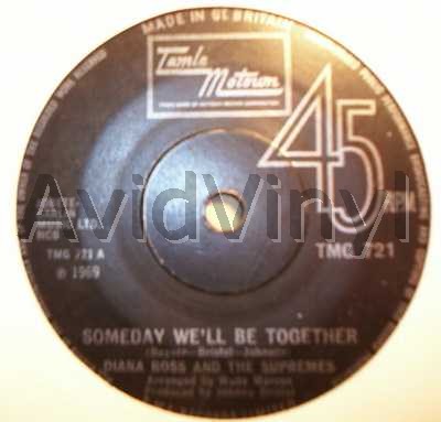 DIANA ROSS AND THE SUPREMES SOMEDAY WE'LL BE TOGETHER / HE'S MY SUNNY BOY