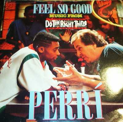 PERRI — FEEL SO GOOD / INSTRUMENTAL record label scan