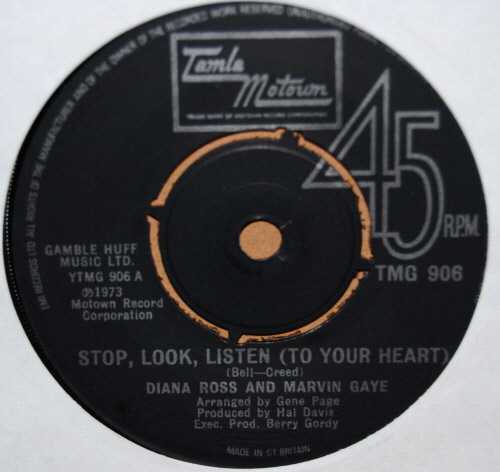 DIANA ROSS AND MARVIN GAYE STOP, LOOK, LISTEN / LOVE TWINS