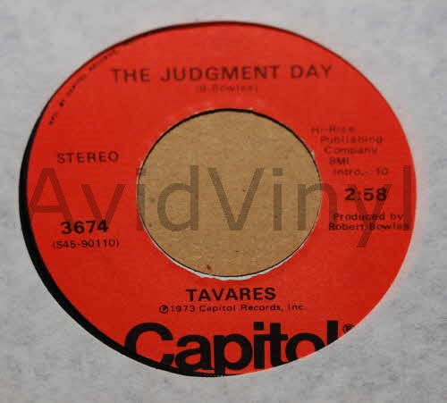 TAVARES JUDGEMENT DAY / CHECK IT OUT