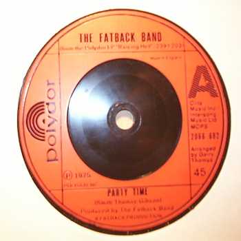FATBACK BAND PARTY TIME / PUT YOUR LOVE