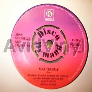 JOHN SCHROEDER AND ORCHESTRA SOUL FOR SALE / LOVIN' YOU GIRL