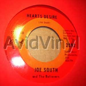 JOE SOUTH HEARTS DESIRE / DON'T IT MAKE YOU WANNA GO HOME