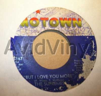 SUPREMES BUT I LOVE YOU MORE / EVERYBODY'S GOT THE RIGHT TO LOVE