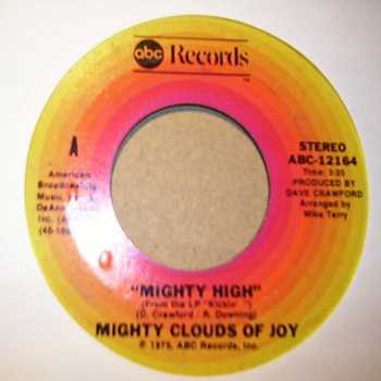 MIGHTY CLOUDS OF JOY — MIGHTY HIGH / TOUCH MY SOUL record label scan