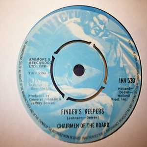 CHAIRMEN OF THE BOARD FINDER'S KEEPERS / INSTRUMENTAL