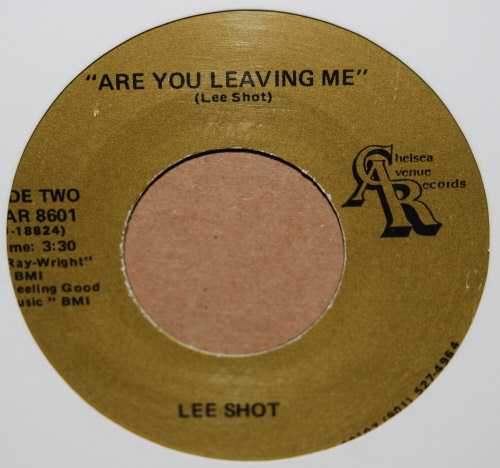 LEE SHOT — ARE YOU LEAVING ME / DROP YOUR LAUNDRY record label scan