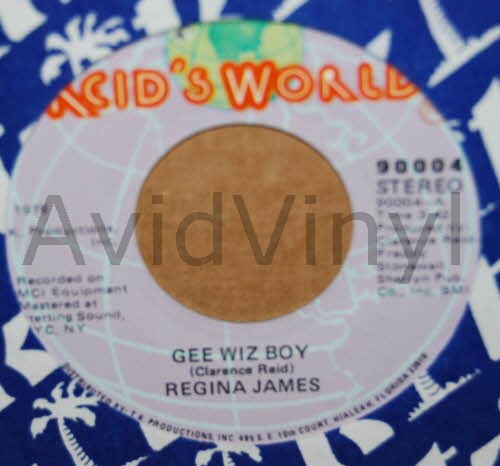 REGINA JAMES GEE WIZ BOY / MY MAN IS COMING HOME