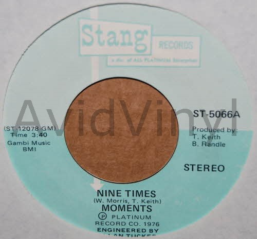 MOMENTS NINE TIMES / WHEN THE MORNING COMES