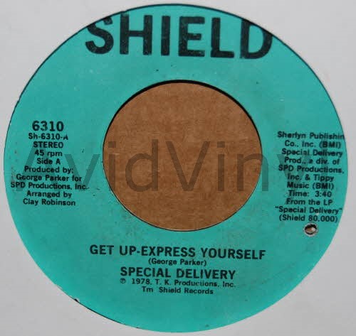 SPECIAL DELIVERY GET UP - EXPRESS YOURSELF / DAY DREAMER