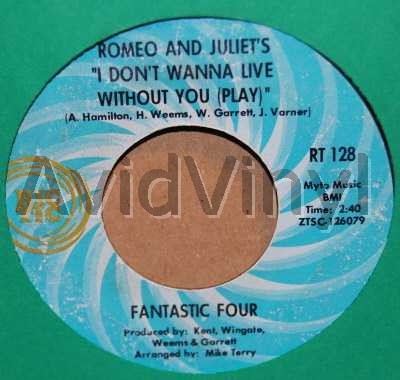 FANTASTIC FOUR ROMEO AND JULIETS / YOU GAVE ME SOMETHING