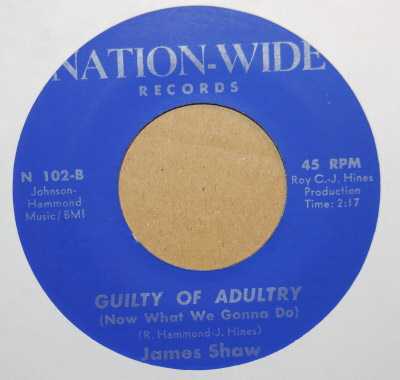JAMES SHAW GUILTY OF ADULTRY / GOT TO GET ME A WIFE