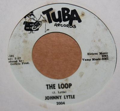 JOHNNY LYTLE — THE LOOP / HOT SAUCE record label scan