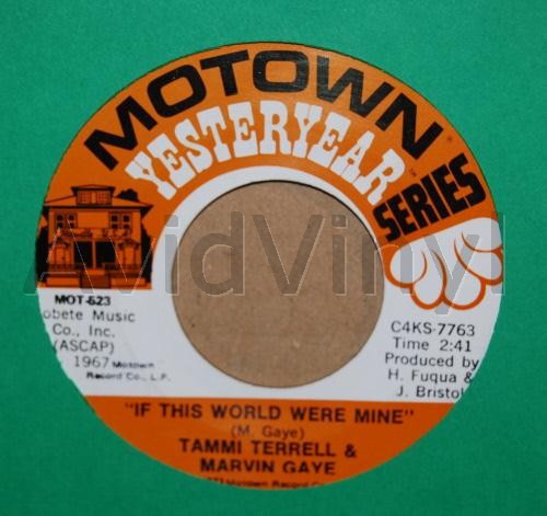 TAMMI TERRELL AND MARVIN GAYE IF THIS WORLD OF MINE / KEEP ON LOVIN' ME HONEY