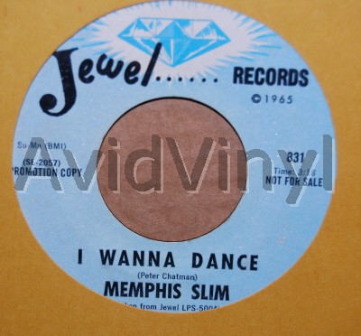 MEMPHIS SLIM I WANNA DANCE / BORN WITH THE BLUES