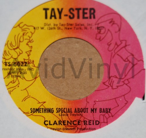 CLARENCE REID SOMETHING SPECIAL ABOUT MY BABY / ALONG CAME A WOMAN