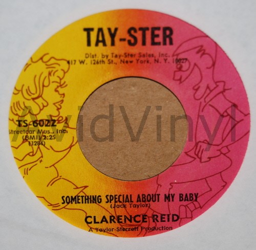 CLARENCE REID SOMETHING SPECIAL ABOUT MY BABY / ALONG CAME A WOMAN