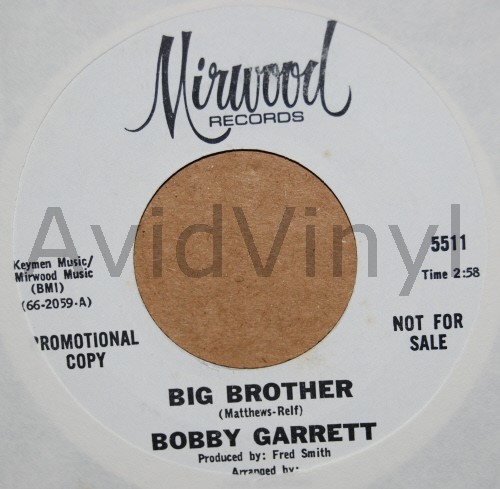 BOBBY GARRETT BIG BROTHER / SAME