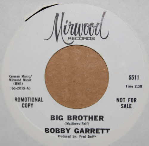 BOBBY GARRETT BIG BROTHER / SAME