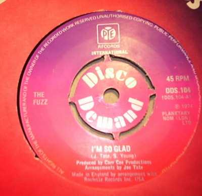 THE FUZZ I'M SO GLAD / ALL ABOUT LOVE
