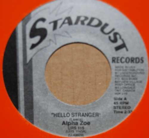 ALPHA ZOE / SAM BAKER AND NANCY COHEN HELLO STRANGER / ONCE UPON A TIME