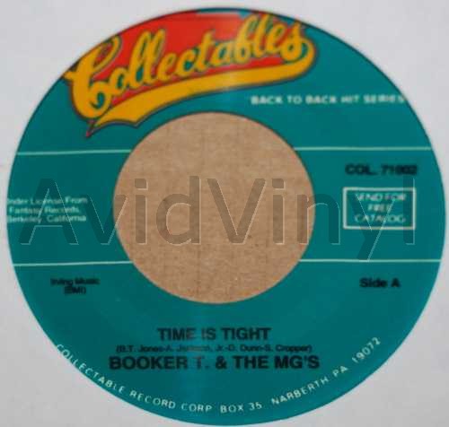 BOOKER T. & THE MG'S TIME IS TIGHT / MRS. ROBINSON