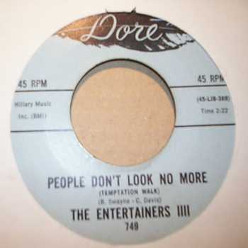 ENTERTAINERS IIII PEOPLE DON'T LOOK NO MORE / SHAKE SHAKE SHAKE