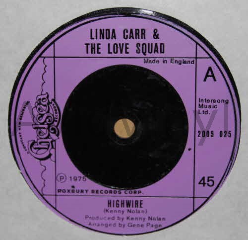 LINDA CARR AND THE LOVE SQUAD HIGHWIRE / MAMA'S LITTLE CORNER OF THE WORLD