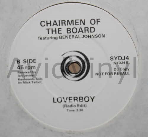 CHAIRMEN OF THE BOARD LOVERBOY / LOVERBOY - EVERYTHING IS TUESDAY - GIVE ME JUST A LITTLE MORE TIME - YOU GOT ME DANGLING