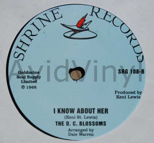 D. C. BLOSSOMS I KNOW ABOUT HER / HEY BOY