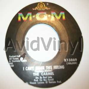 CARMEL I CAN'T SHAKE THIS FEELING / LET MY CHILD BE FREE