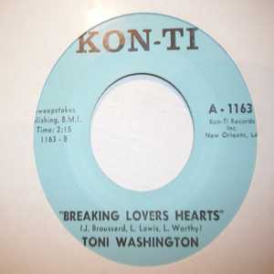 TONI WASHINGTON BREAKING LOVERS HEARTS / DEAR DIARY