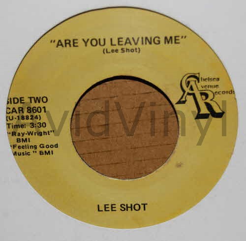 LEE SHOT — ARE YOU LEAVING ME / DROP YOUR LAUNDRY record label scan