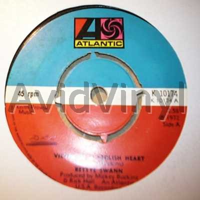 BETTYE SWANN VICTIM OF A FOOLISH HEART / COLD DAY