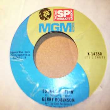 GERRY ROBINSON — SUGAR DUMPLIN' / A MOUNTAIN OUT OF A MOLEHILL record label scan