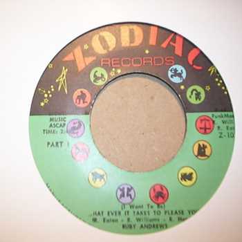 RUBY ANDREWS — WHAT EVER IT TAKES TO PLEASE YOU / PT2 record label scan
