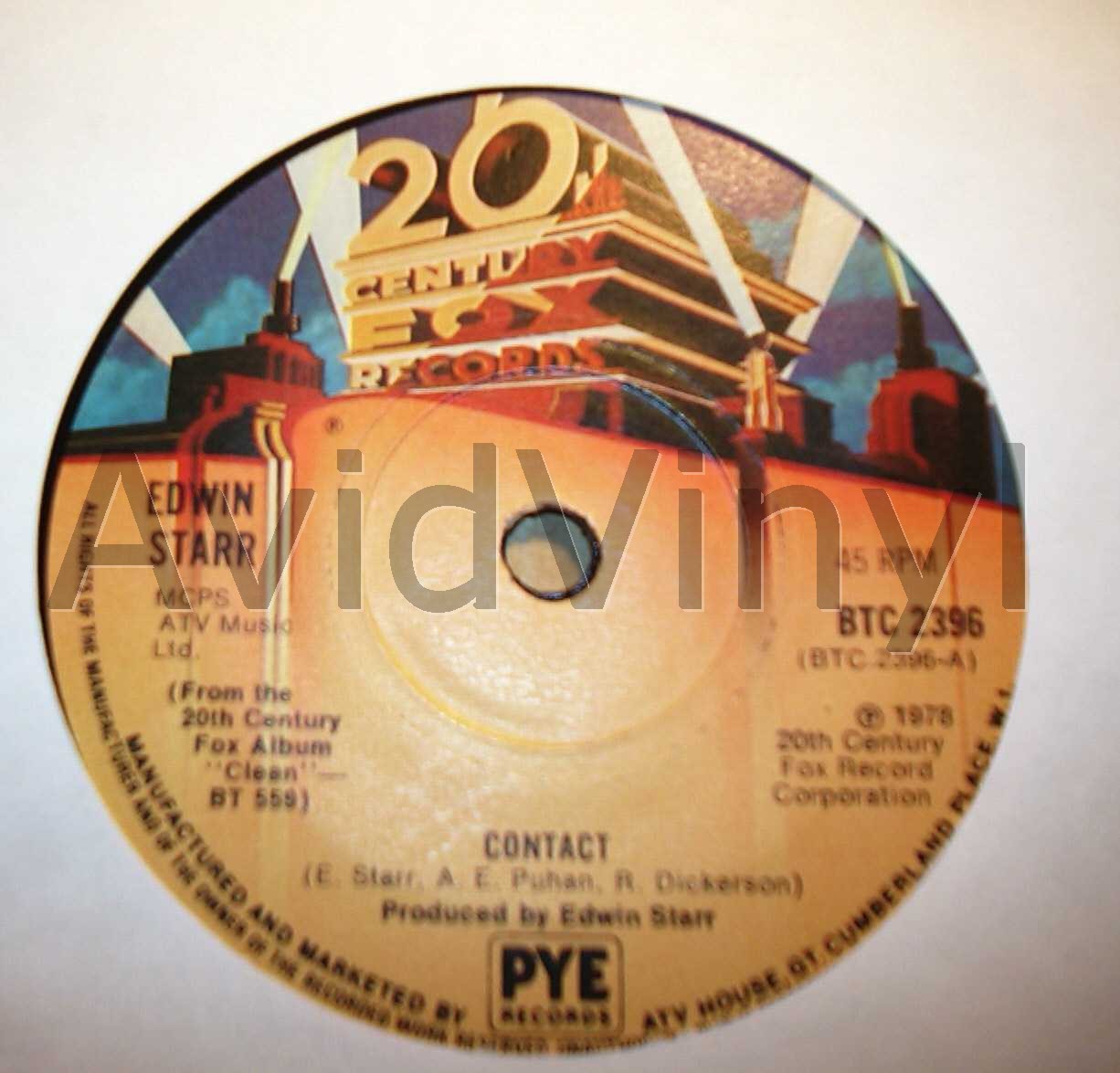 EDWIN STARR CONTACT / DON'T WASTE YOUR TIME