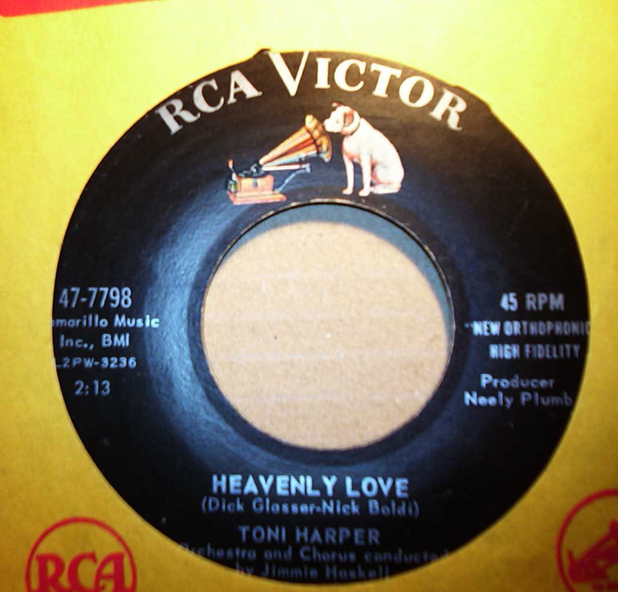 TONI HARPER HEAVENLY LOVE / WHAT AM I
