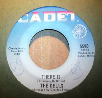 DELLS — SHOW ME / THERE IS record label scan