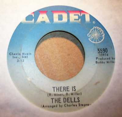 DELLS — SHOW ME / THERE IS record label scan