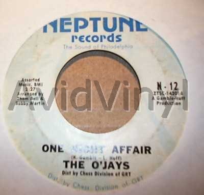 O'JAYS ONE NIGHT AFFAIR / THERE'S SOMEONE