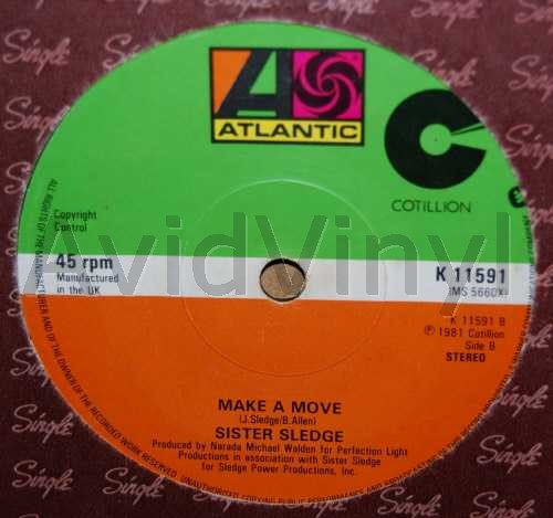 SISTER SLEDGE MAKE A MOVE / IF YOU REALLY WANT ME