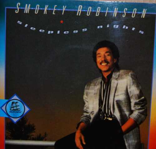 SMOKEY ROBINSON — SLEEPLESS NIGHTS / CLOSE ENCOUNTERS OF THE FIRST KIND record label scan