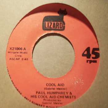 PAUL HUMPHREY AND HIS COOL AID CHEMISTS — COOL AID / DETROIT record label scan