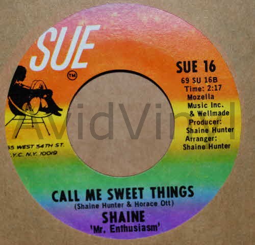 SHAINE CALL ME SWEET THINGS / TRY MY LOVE