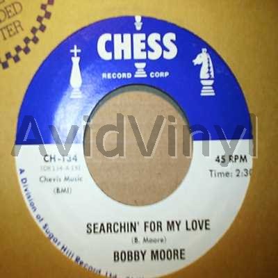 BOBBY MOORE SEARCHIN FOR MY LOVE / TRY MY LOVE AGAIN