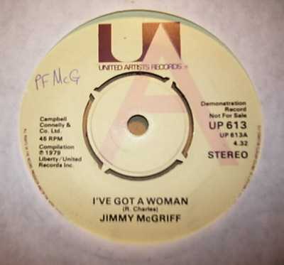 JIMMY MCGRIFF I'VE GOT A WOMAN / ALL ABOUT MY GIRL / WATERMELON MAN
