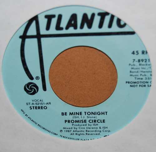 PROMISE CIRCLE BE MINE TONIGHT / SAME