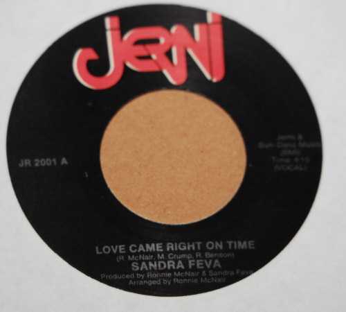 SANDRA FEVA LOVE CAME RIGHT ON TIME / SAME